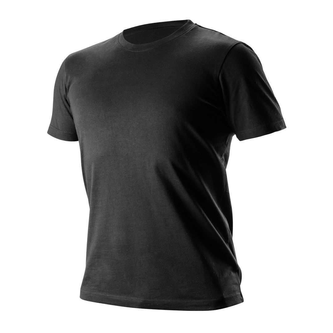 T-shirt, czarny 81-610