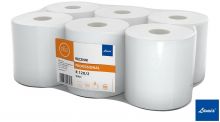 Ręczniki papierowe w rolach białe HLA-RECEL-120