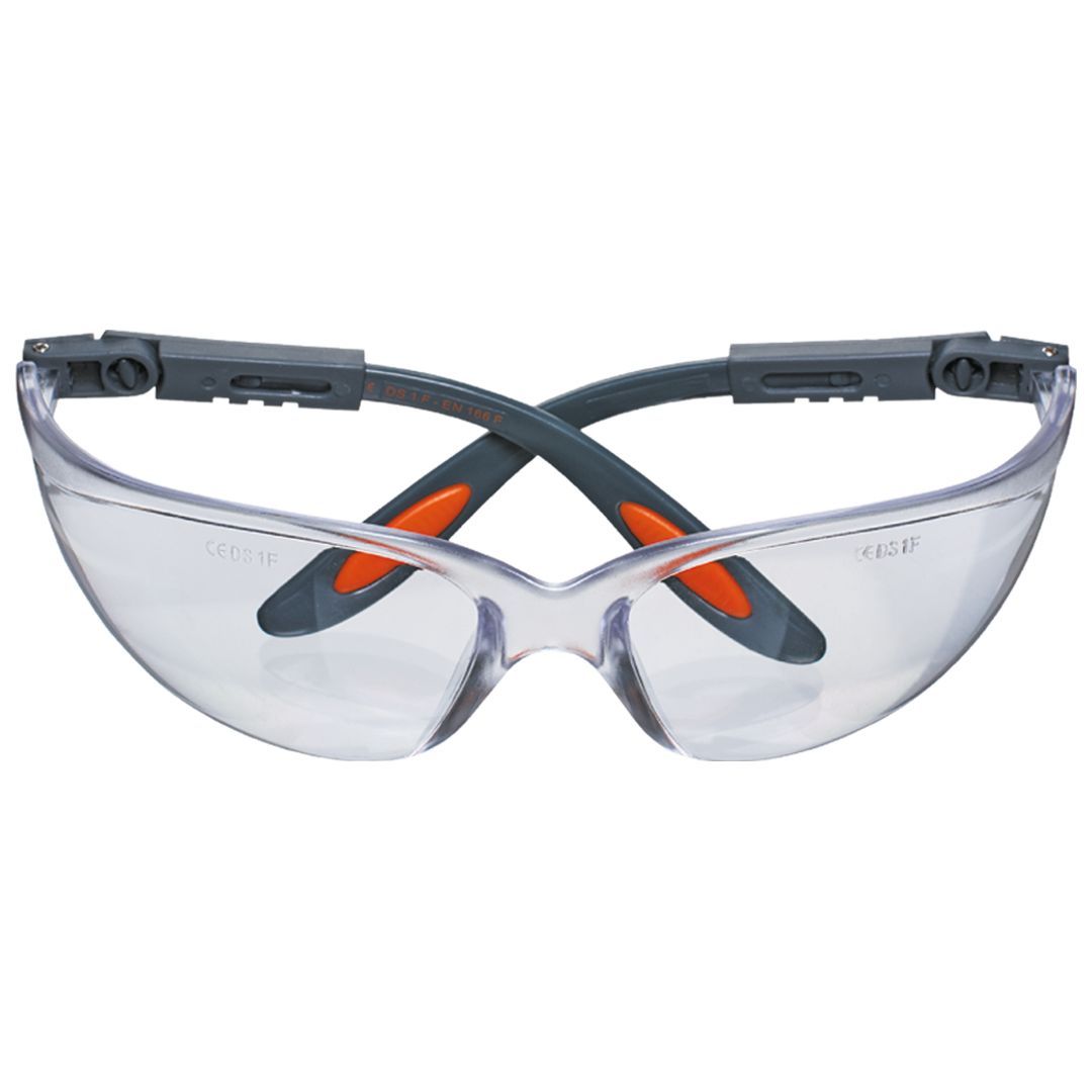 Okulary ochronne poliwęglanowe, białe soczewki  97-500